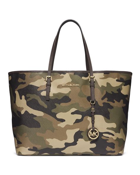 michael kors mens camo bag|michael kors nomad tote bag.